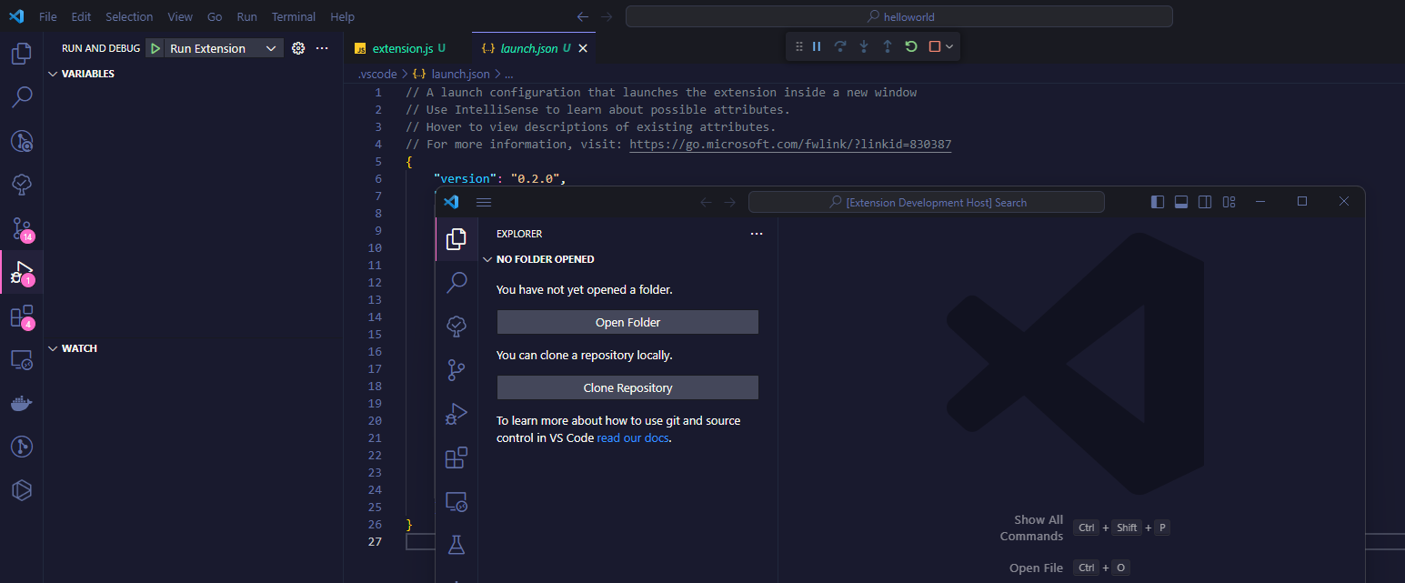 Hướng dẫn tự tạo extension Visual Studio Code của riêng bạn